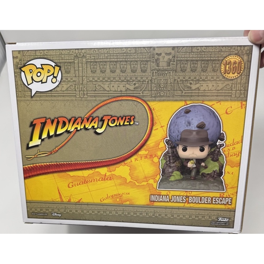 BRAND NEW Funko Pop!  Indiana Jones Boulder Escape #1360 - Picture 4 of 4